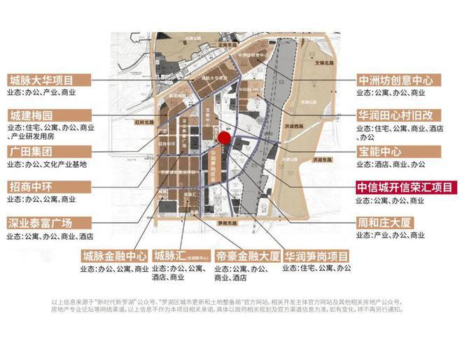 户型价格解析（附户型景观详细资料）瓦力棋牌罗湖笋岗中信城开信荣汇项目(图5)