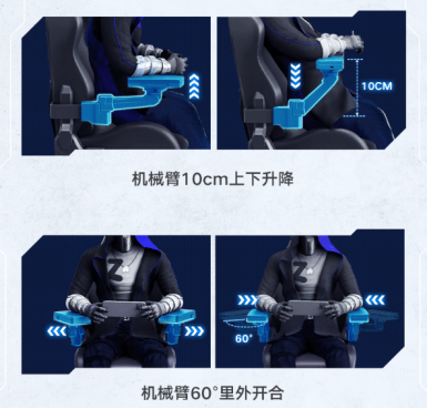 哪款符合你对新一代电竞椅的期待?瓦力游戏app2023新款电竞椅(图7) 哪款符合你对新一代电竞椅的期待?瓦力游戏app2023新款电竞椅(图7)